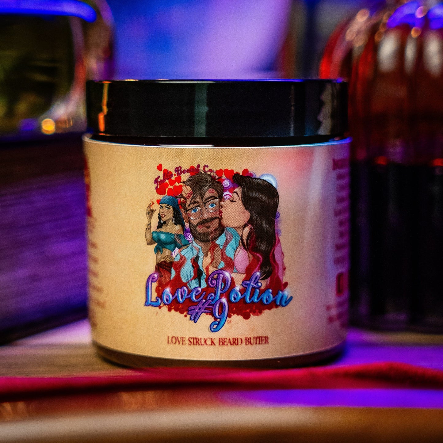 The Love Potion - Beard Butter - Fierce Citrus, Rugged Musk, Soft Peaches, and Light Berries