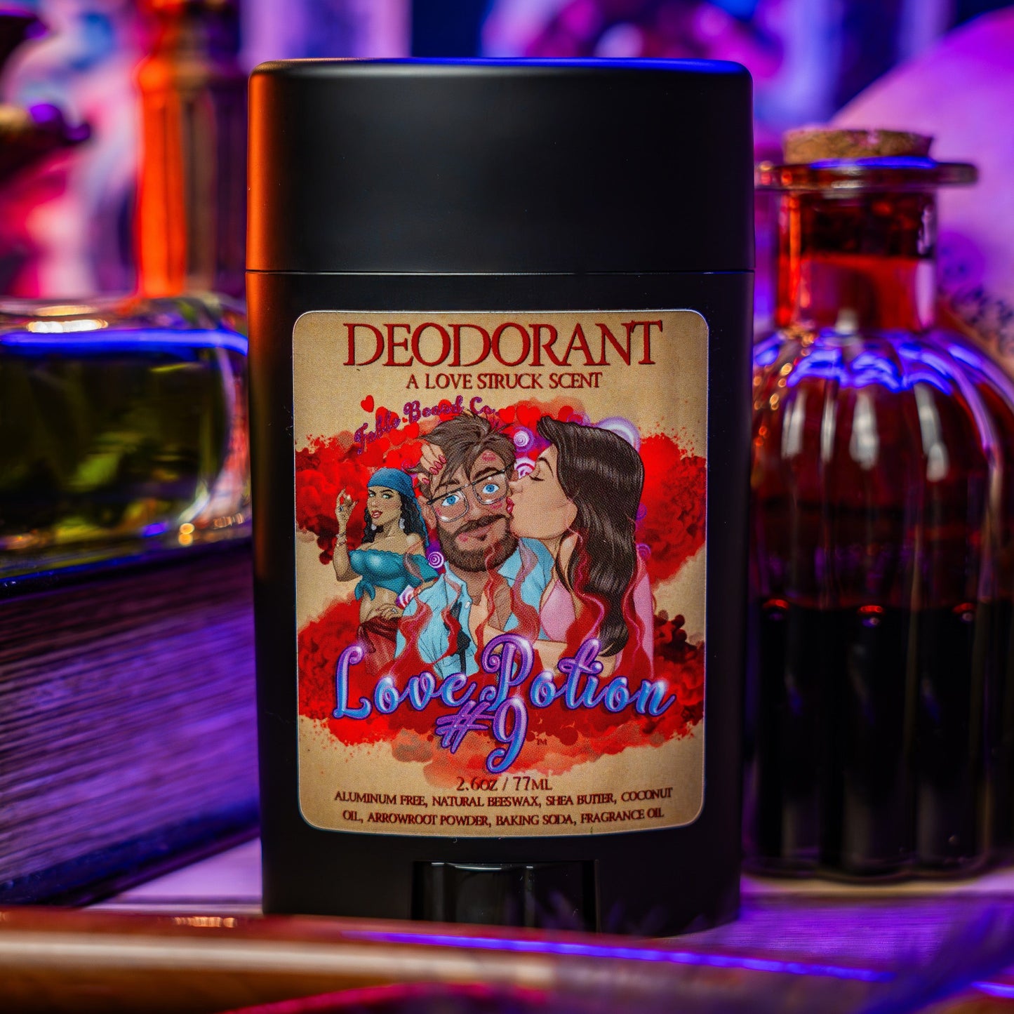 The Love Potion - Deodorant - Fierce Citrus, Rugged Musk, Soft Peaches, and Light Berries