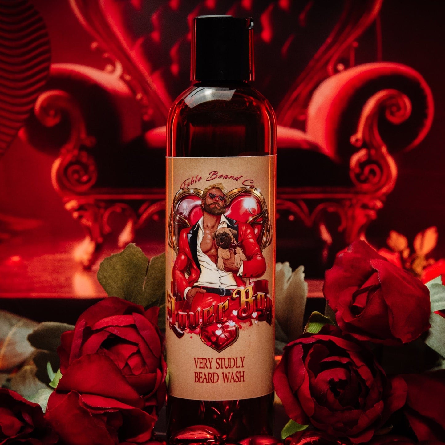 Lover Boy - Beard Wash - Seductive Musk, Refreshing Orange Blossom, Charming Anise, & Spicy Cardamom