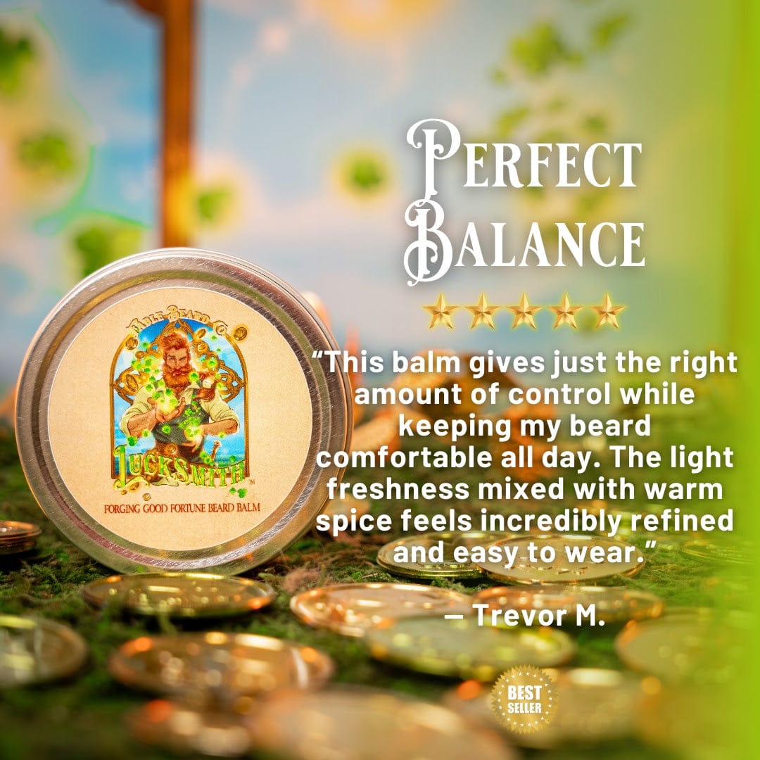 Lucksmith - Beard Oil & Balm Kit - Summer Rain, Golden Cardamom, Musky Cashmeran