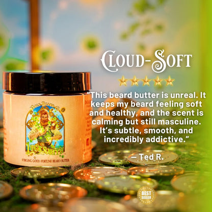 Lucksmith - Beard Oil & Butter Kit - Summer Rain, Golden Cardamom, Musky Cashmeran