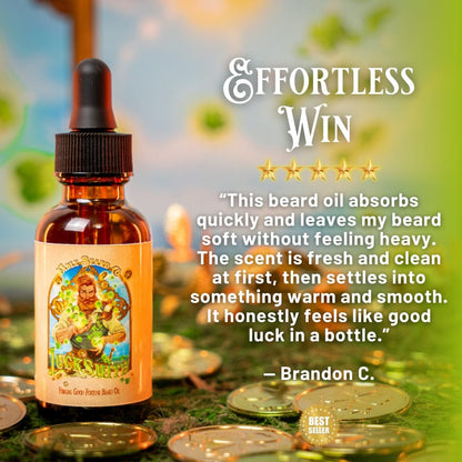 Lucksmith - Beard Oil - Summer Rain, Golden Cardamom, Musky Cashmeran