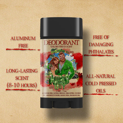 Lucky Guy - Deodorant - Cooling Sea Water, Clean Oak Moss, Golden Sugarcane