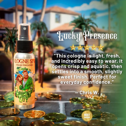 Lucky Guy - Cologne - Cooling Sea Water, Clean Oak Moss, Golden Sugarcane