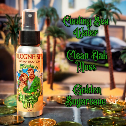 Lucky Guy - Cologne - Cooling Sea Water, Clean Oak Moss, Golden Sugarcane