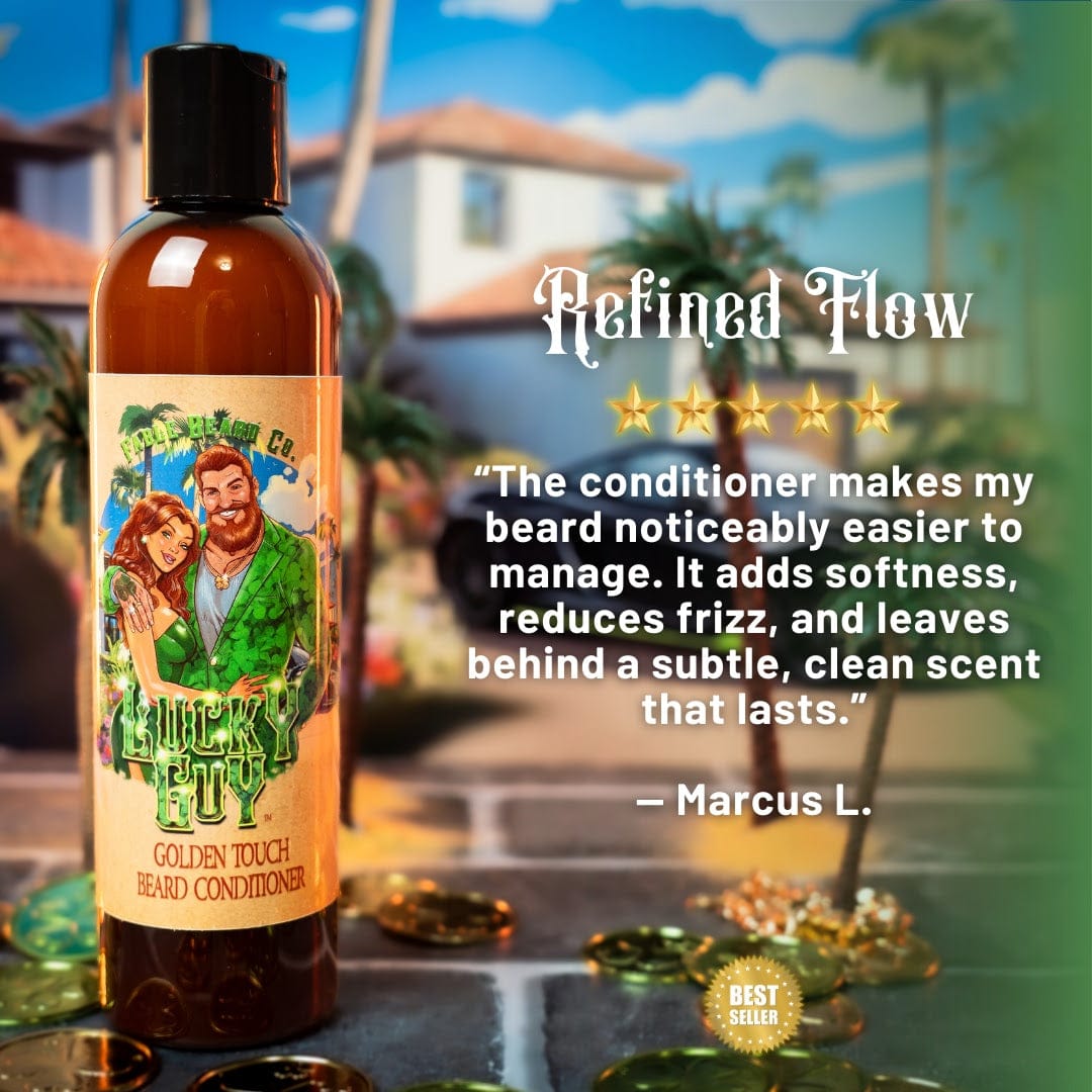 Lucky Guy - Beard Conditioner - Cooling Sea Water, Clean Oak Moss, Golden Sugarcane