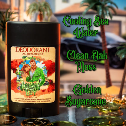 Lucky Guy - Deodorant - Cooling Sea Water, Clean Oak Moss, Golden Sugarcane