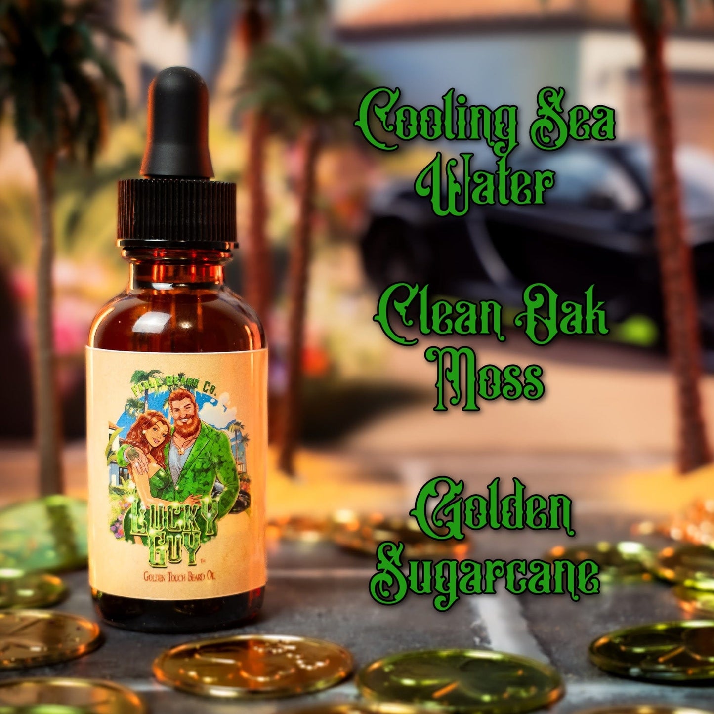 Lucky Guy - Ultimate Bundle - Cooling Sea Water, Clean Oak Moss, Golden Sugarcane