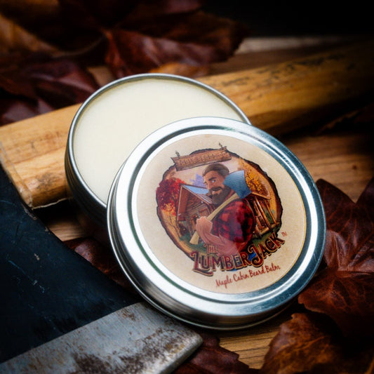 The Lumberjack - Beard Balm - Rich Maple Syrup, Fragrant Maple Leaves, & Soft Cabin Woods