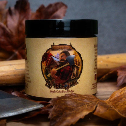 The Lumberjack - Beard Butter - Rich Maple Syrup, Fragrant Maple Leaves, & Soft Cabin Woods