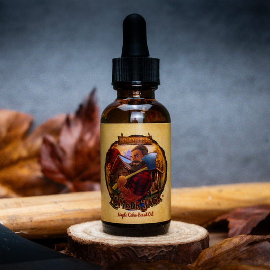 The Lumberjack - Beard Oil - Rich Maple Syrup, Fragrant Maple Leaves, & Soft Cabin Woods