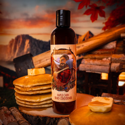 The Lumberjack - Beard Conditioner - Rich Maple Syrup, Fragrant Maple Leaves, & Soft Cabin Woods