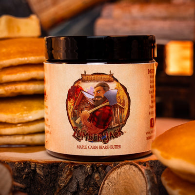 The Lumberjack - Beard Butter - Rich Maple Syrup, Fragrant Maple Leaves, Soft Cabin Woods