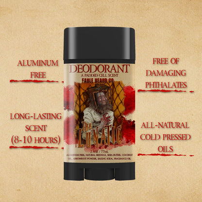 The Lunatic - Deodorant - Tonka Bean, Vanilla Mist, Warm Spices