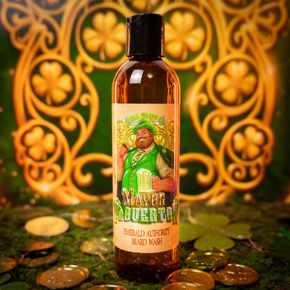 Mayor Cloverton - Beard Wash - Refreshing Rosemary, Mossy Cedarwood, Aromatic Coriander