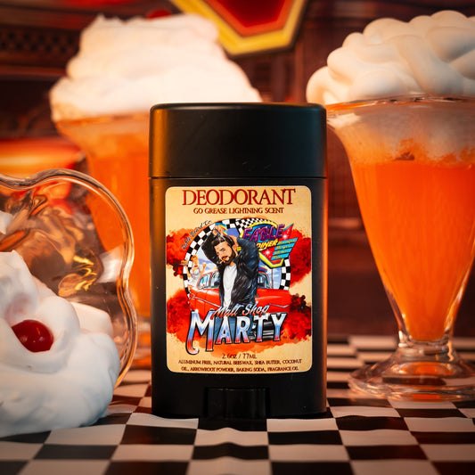 Malt Shop Marty - Deodorant - Vanilla Ice Cream, Orange Soda, Whipped Cream Swirl