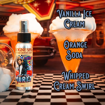 Malt Shop Marty - Cologne - Vanilla Ice Cream, Orange Soda, Whipped Cream Swirl