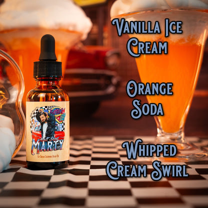 Malt Shop Marty - Ultimate Bundle - Vanilla Ice Cream, Orange Soda, Whipped Cream Swirl