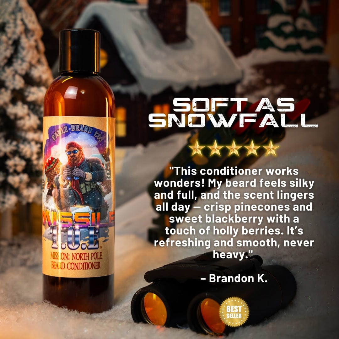 Missile Toe - Complete Butter Kit - Red Holly Berries, Crisp Pinecones, Blackberry Puree