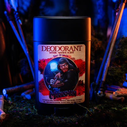 The Marksman - Deodorant - Crisp Pine, Warm Cedar, Fresh Sandalwood, Soft Mosses, and Mystical Amber