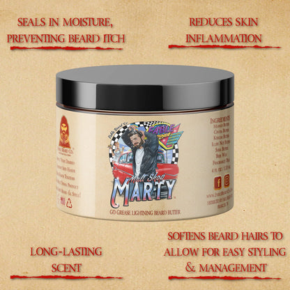 Malt Shop Marty - Beard Butter - Vanilla Ice Cream, Orange Soda, Whipped Cream Swirl