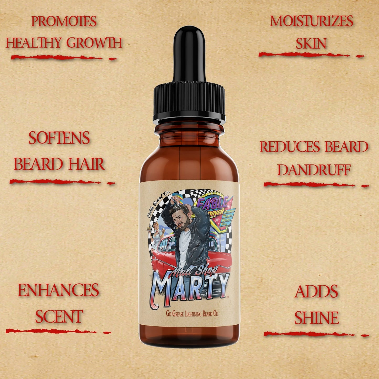 Malt Shop Marty - Ultimate Bundle - Vanilla Ice Cream, Orange Soda, Whipped Cream Swirl