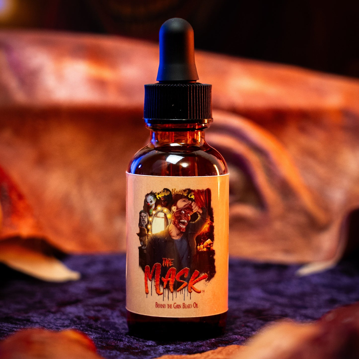 The Mask - Beard Oil - Blood Orange, Cream Soda, Bourbon-Soaked Oak