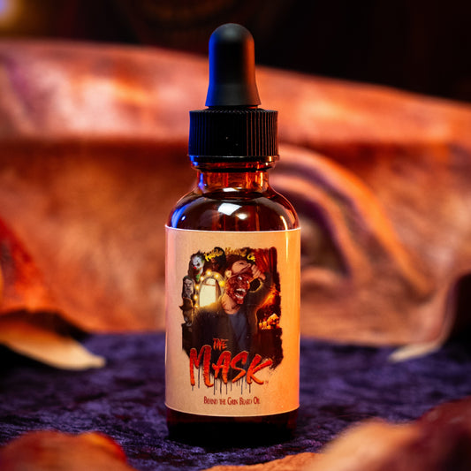 The Mask - Beard Oil - Blood Orange, Cream Soda, Bourbon-Soaked Oak