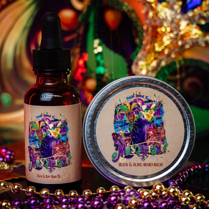 The Masquerader - Beard Oil & Balm Kit - Butterscotch Liqueur, Delicate Bourbon, Marshmallow Root