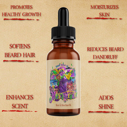 The Masquerader - Beard Oil - Butterscotch Liqueur, Delicate Bourbon, Marshmallow Root