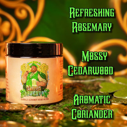 Mayor Cloverton - Beard Butter - Refreshing Rosemary, Mossy Cedarwood, Aromatic Coriander