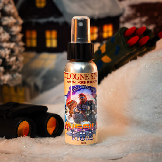 Missile Toe - Cologne - Red Holly Berries, Crisp Pinecones, Blackberry Puree