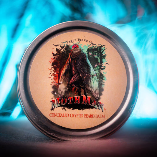 Moth Man - Beard Balm - Birch Trees, Esoteric Musk, Powdery Cotton, Hypnotic Mist