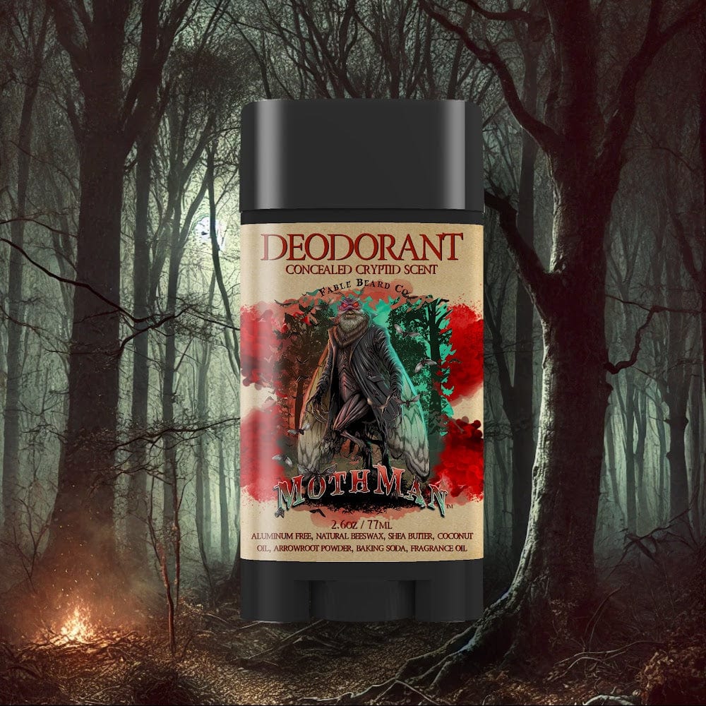 Moth Man - Deodorant - Birch Trees, Esoteric Musk, Powdery Cotton, Hypnotic Mist