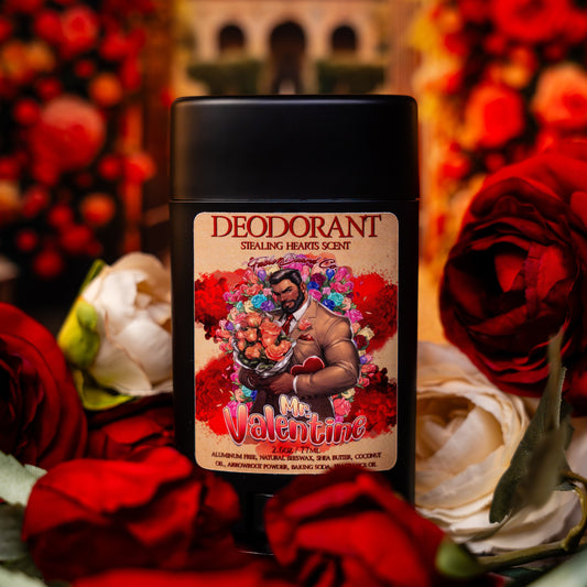 Mr. Valentine - Deodorant - Ripe Strawberries, Velvety Chocolate, and Creamy Nougat