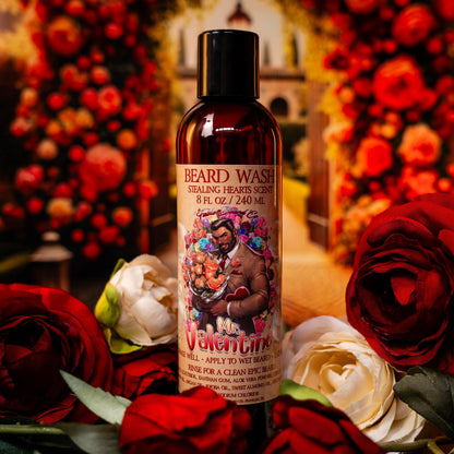 Mr. Valentine - Beard Wash - Ripe Strawberries, Velvety Chocolate, and Creamy Nougat