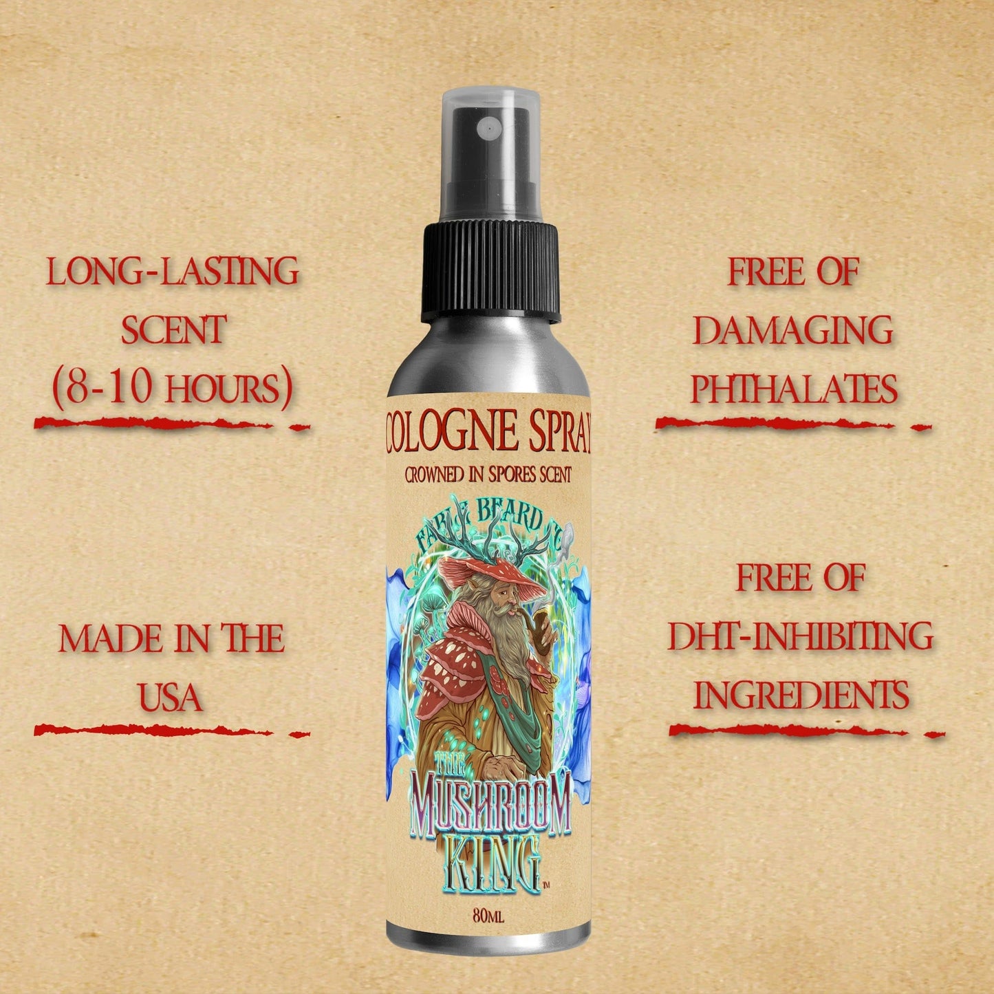 Mushroom King - Ultimate Bundle - Mystical Clary Sage, Cozy Nutmeg, Wild Red Oak