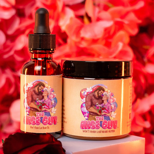 The Nice Guy - Beard Oil & Butter Kit - White Tea Leaves, Vibrant Ozone, Woodsy Thyme