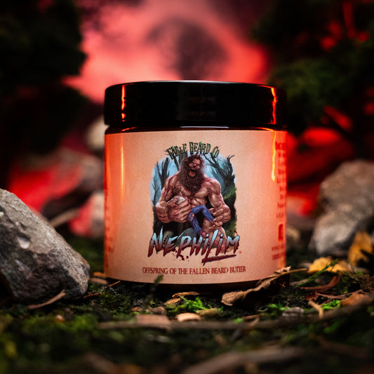 The Nephilim - Beard Butter - Ancient Amber, Rain-Drenched Tree Bark, Deep Oud, & Jasmine Petals