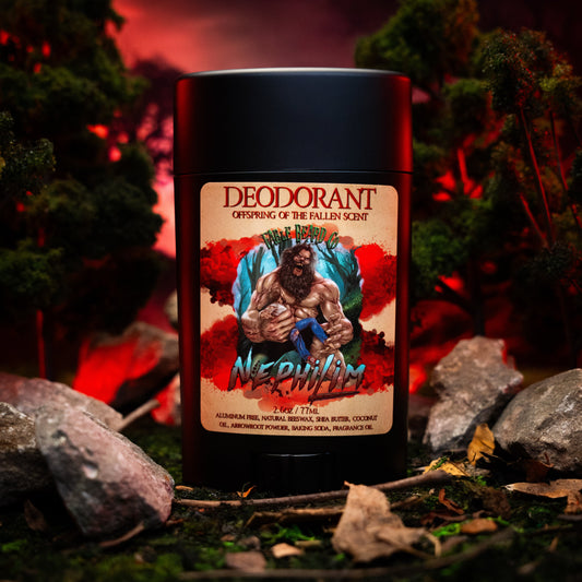 The Nephilim - Deodorant - Ancient Amber, Rain-Drenched Tree Bark, Deep Oud, & Jasmine Petals