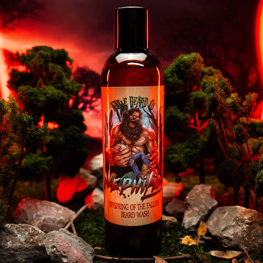 The Nephilim - Beard Wash - Ancient Amber, Rain-Drenched Tree Bark, Deep Oud, & Jasmine Petals