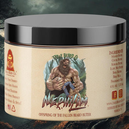 The Nephilim - Beard Butter - Ancient Amber, Rain-Drenched Tree Bark, Deep Oud, & Jasmine Petals