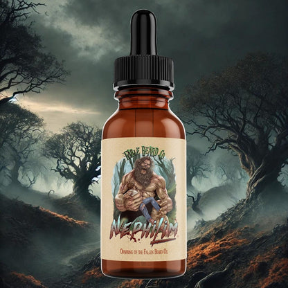 The Nephilim - Beard Oil - Ancient Amber, Rain-Drenched Tree Bark, Deep Oud, & Jasmine Petals