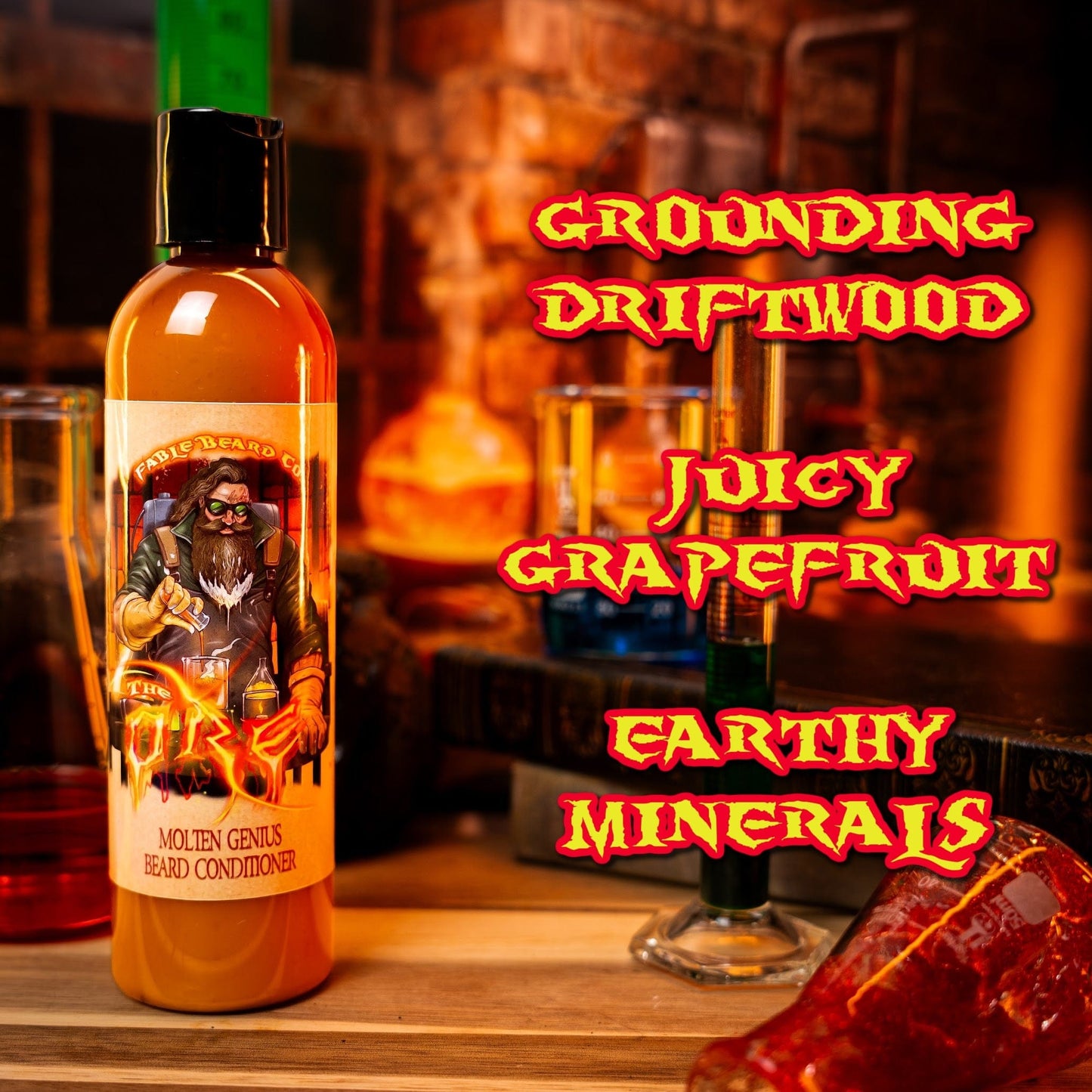The Ore - Beard Conditioner - Grounding Driftwood, Juicy Grapefruit, Earthy Minerals