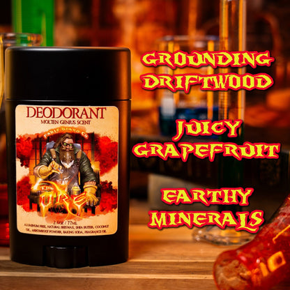 The Ore - Deodorant - Grounding Driftwood, Juicy Grapefruit, Earthy Minerals