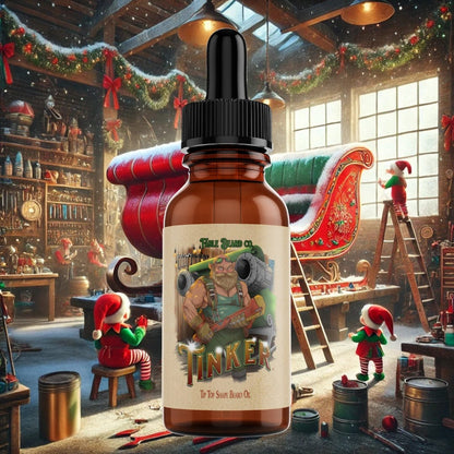 Tinker - Beard Oil - Warm Shortbread, Sugared Sandalwood, Smooth Molasses, Uplifting Bergamot