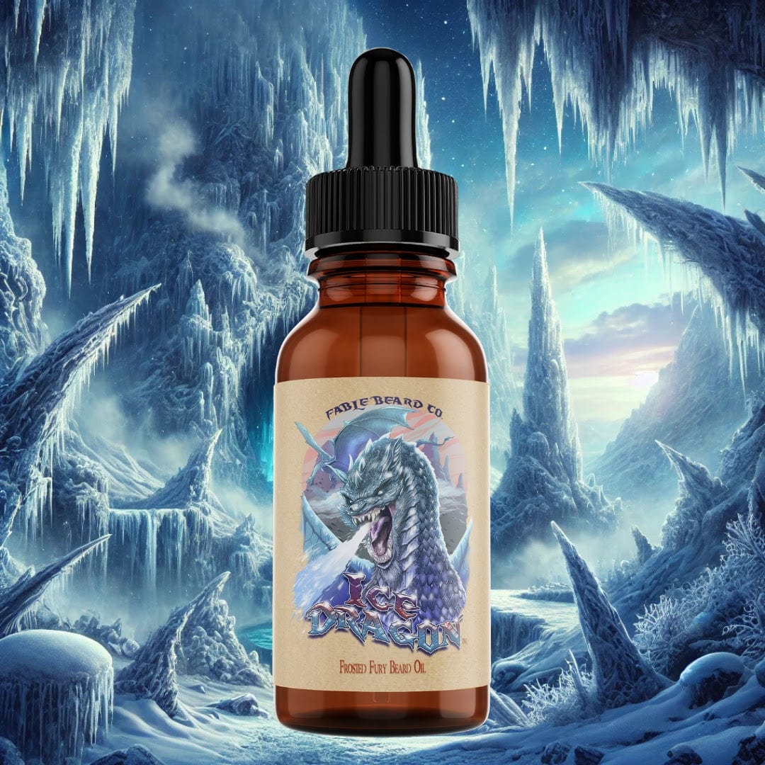 Ice Dragon - Beard Oil - Dragons Breath, Minty Tundra, and Forest Mist