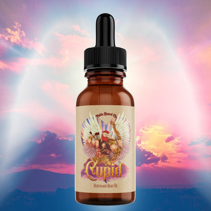 Cupid - Beard Oil - Sweet Amber, Vanilla Musk, Oak Arrow, Milk Chocolate