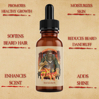 The Ore - Beard Oil - Grounding Driftwood, Juicy Grapefruit, Earthy Minerals