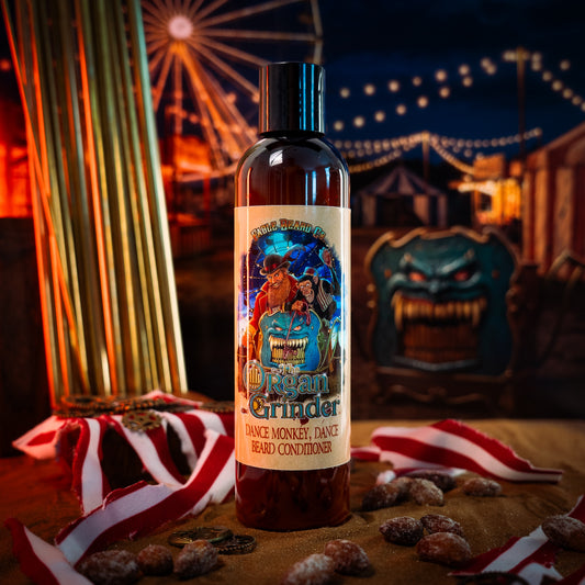 Organ Grinder - Beard Conditioner - Moonlit Blueberry Jam, Cheesecake Filling, Roasted Almond Praline